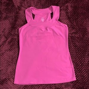 Zobha pink active tank top size 4